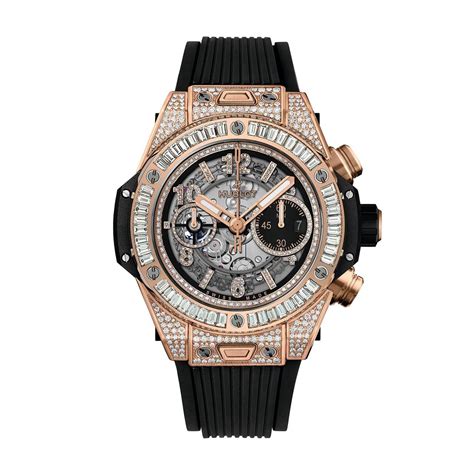 hublot ビッグバン ウニコ ハイ ジュエリー フル バゲット ダイヤモンド|圧倒的な美と存在感を愉しめるウブロのハイジュエリーモデル.